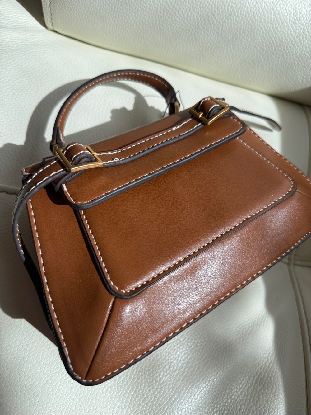 Zara Buckle City Bag - Picture 12 of 13